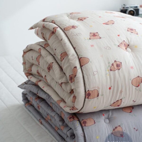 LINE_ALBUM_20251024_260226_37 韓國棉被 可愛水豚君天絲四季被