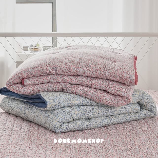 韓國棉被 可愛小花天絲四季被