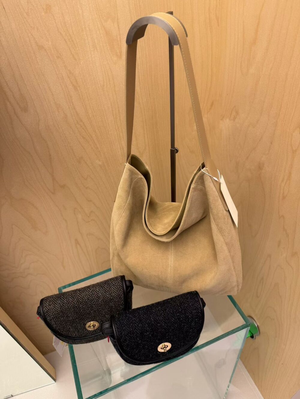 DEARNI 牛皮隨性百搭肩背包