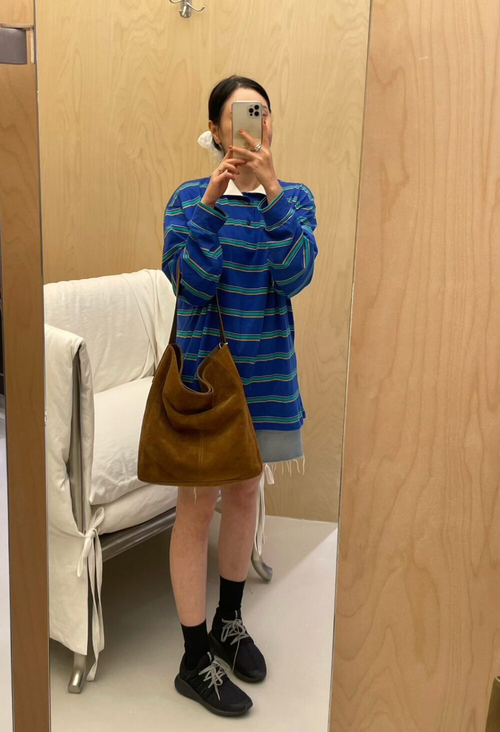 DEARNI 牛皮隨性百搭肩背包