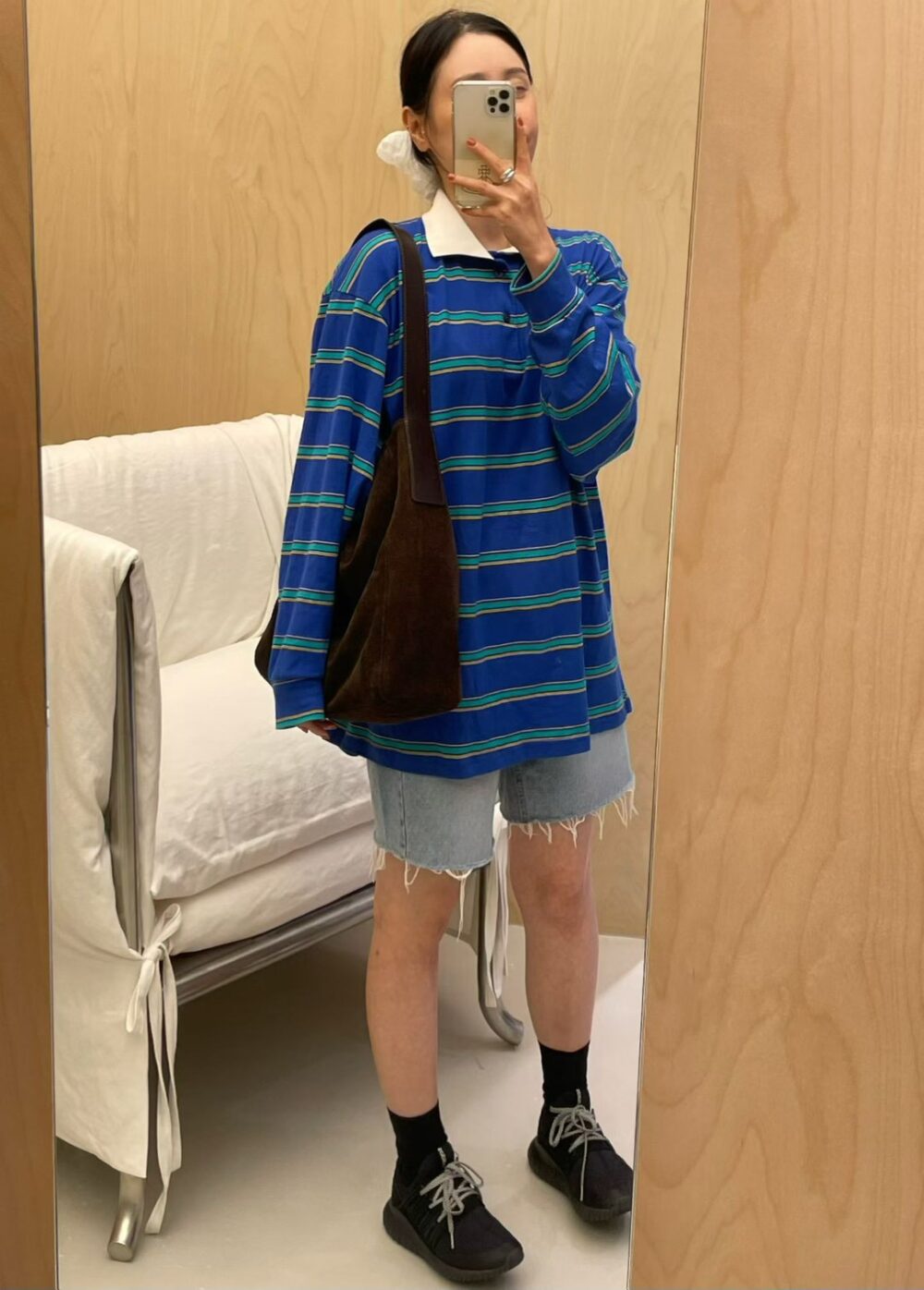 DEARNI 牛皮隨性百搭肩背包