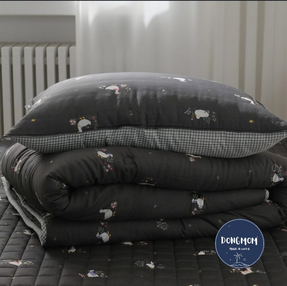 韓國棉被 可愛小白鴨天絲四季棉被(厚)