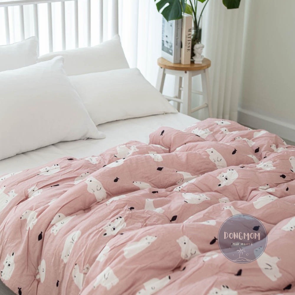 韓國棉被 北極熊絨毛冬被