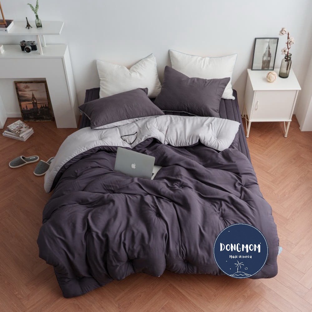 韓國棉被 素面天絲四季厚被