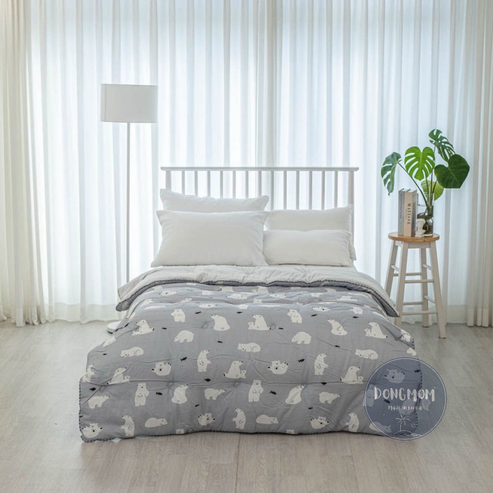 韓國棉被 北極熊絨毛冬被
