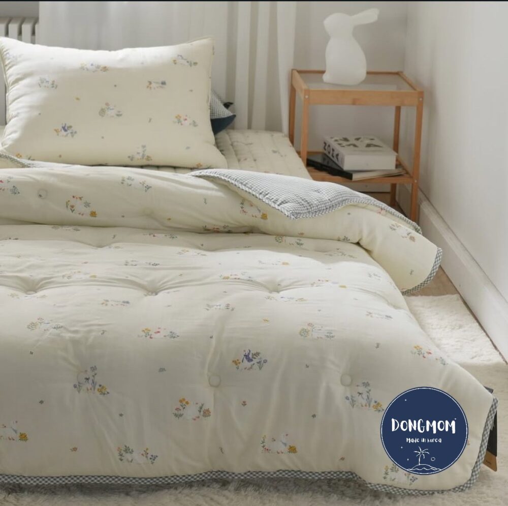 韓國棉被 可愛小白鴨天絲四季棉被(厚)