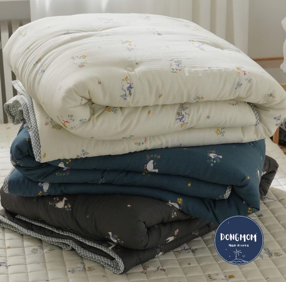 韓國棉被 可愛小白鴨天絲四季棉被(厚)