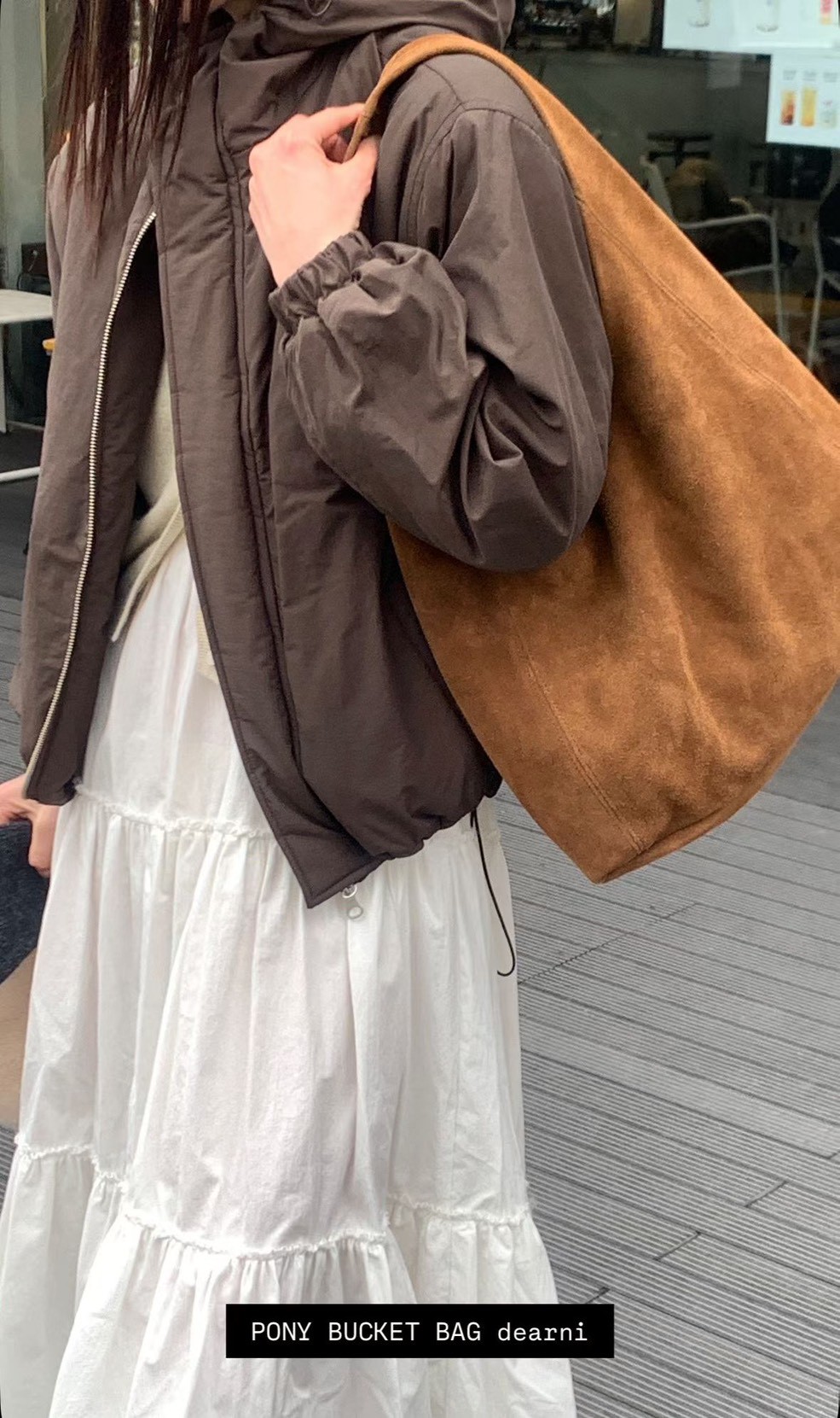 Dearni 牛皮托特包