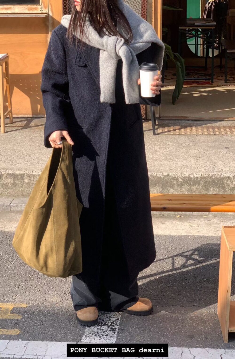 Dearni 牛皮托特包