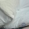 韓國棉被 刺繡葉子素面絨毛棉被/冬被