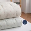 韓國棉被 韓式碎花熊熊天絲四季被