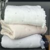 韓國棉被 浪漫荷葉邊蝴蝶結刺繡四季被
