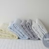 韓國棉被 蝴蝶結刺繡素面四季被
