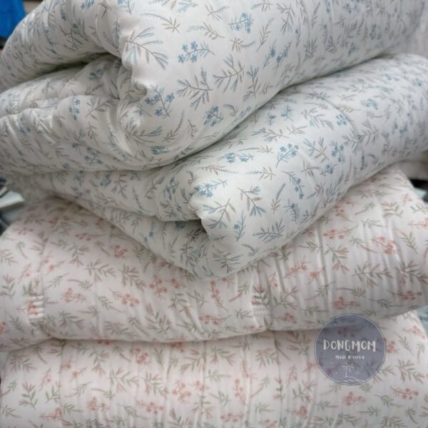 LINE_ALBUM_20251024_260118_14 韓國棉被 清新葉子小花滾邊四季被