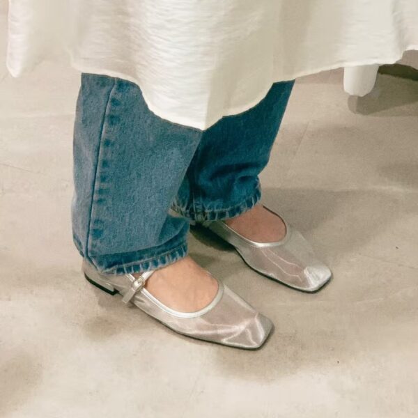 LINE_ALBUM_鞋_260124_3 漁網瑪莉珍方頭平底鞋