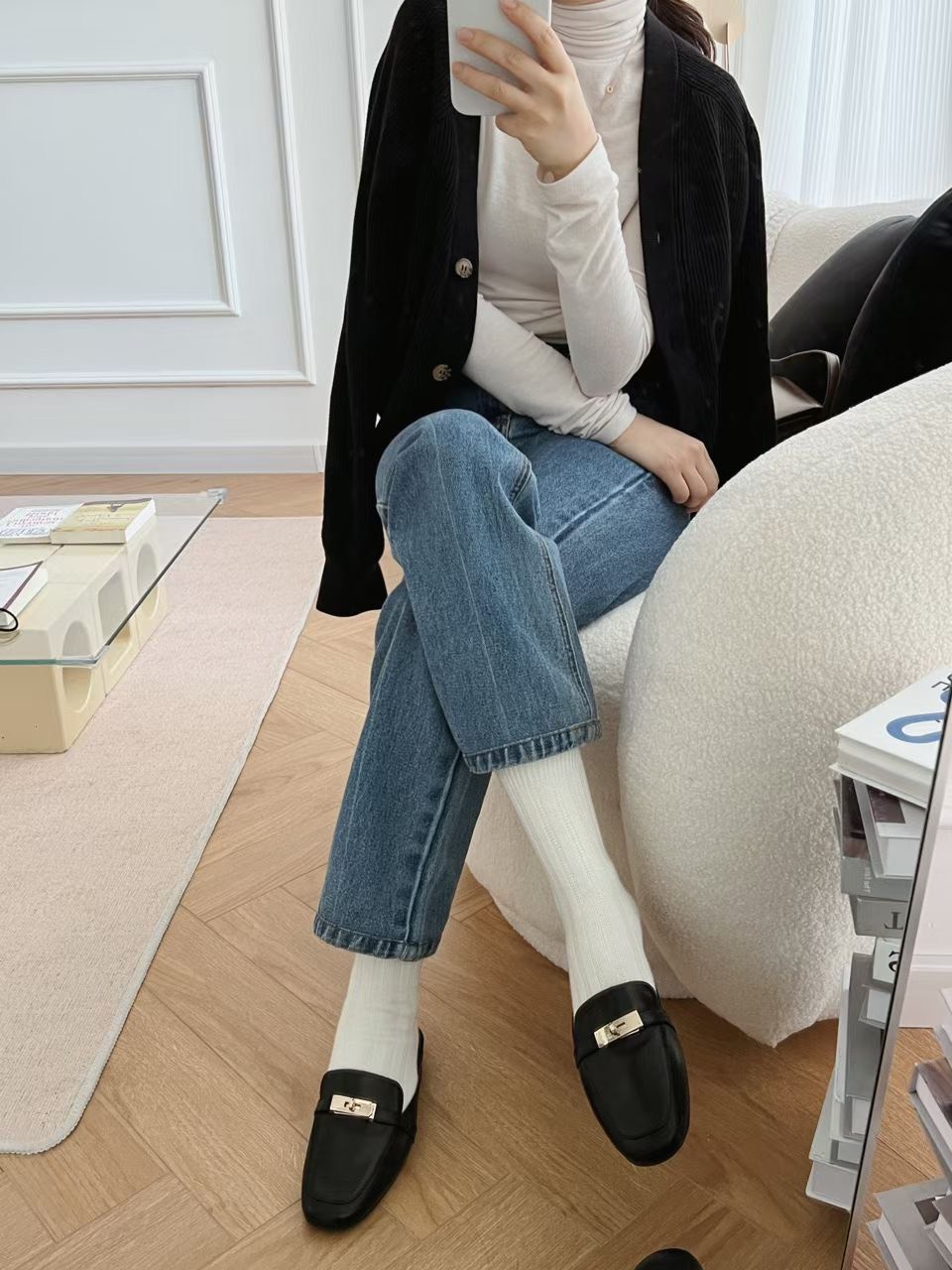 方頭穆勒拖鞋