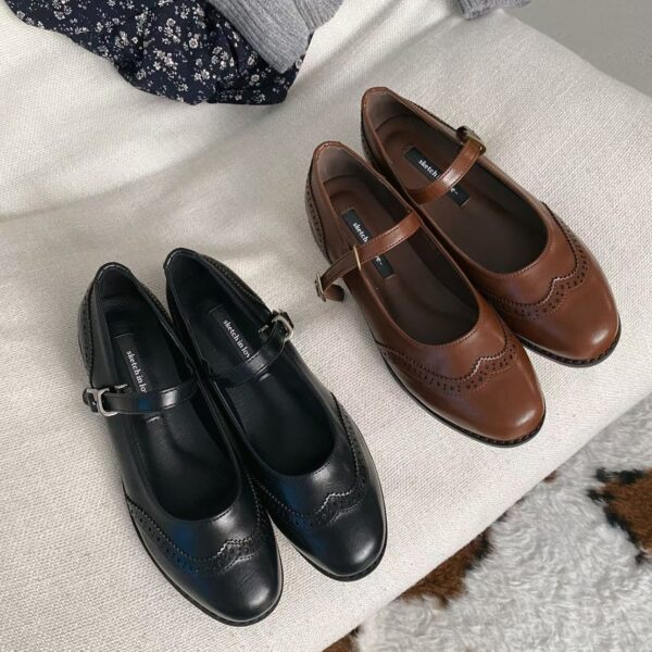 LINE_ALBUM_鞋_260124_65 皮革瑪莉珍豆豆鞋