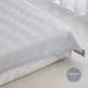 韓國寢具 斜紋涼感Duraon床墊/枕頭巾