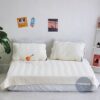 韓國寢具 斜紋涼感Duraon床墊/枕頭巾