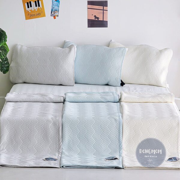 LINE_ALBUM_20251024_260203_69 韓國寢具 蜂巢式涼感Duraon床墊/枕頭巾