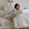 韓國寢具 Maatila 浪漫小花綁帶四季棉被