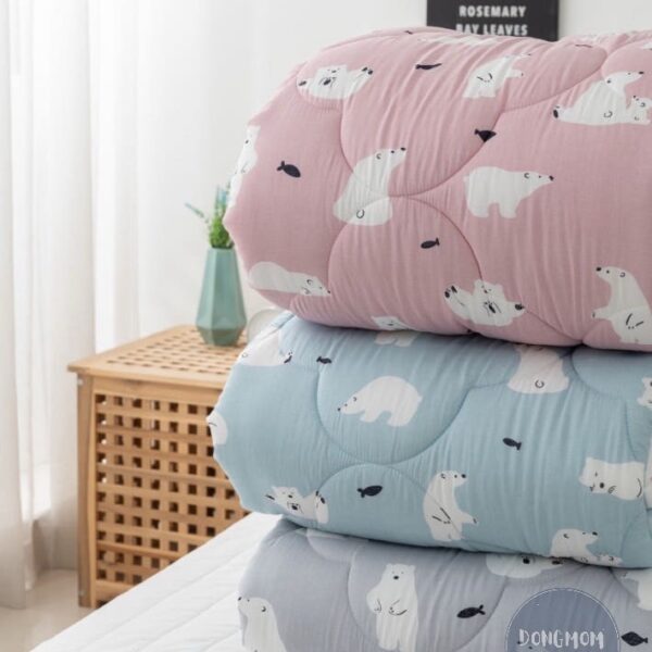 LINE_ALBUM_20251024_260225_23 韓國寢具 捕魚北極熊厚款四季被