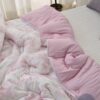 韓國寢具 法式花園圖騰四季被