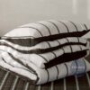韓國寢具 簡約線條厚款四季被