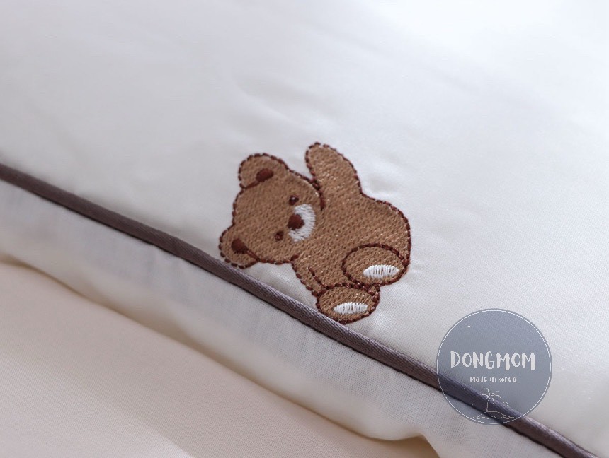 韓國棉被 刺繡泰迪熊厚款/薄款 四季被