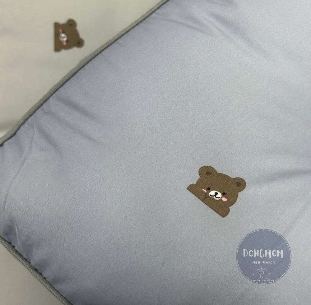 韓國寢具 趴趴熊秒睡頸椎枕頭大人/兒童