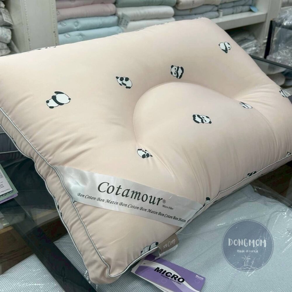 LINE_ALBUM_20251024_260227_2 韓國寢具 熊貓秒睡頸椎立體枕頭大人/兒童