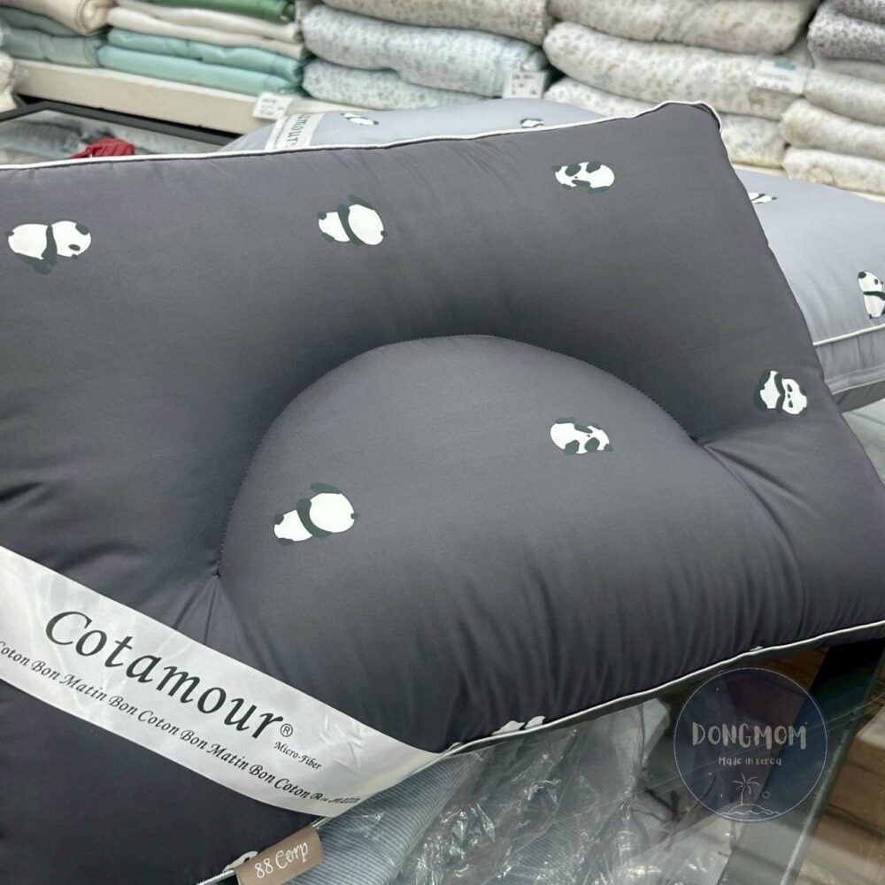 LINE_ALBUM_20251024_260227_3 韓國寢具 熊貓秒睡頸椎立體枕頭大人/兒童