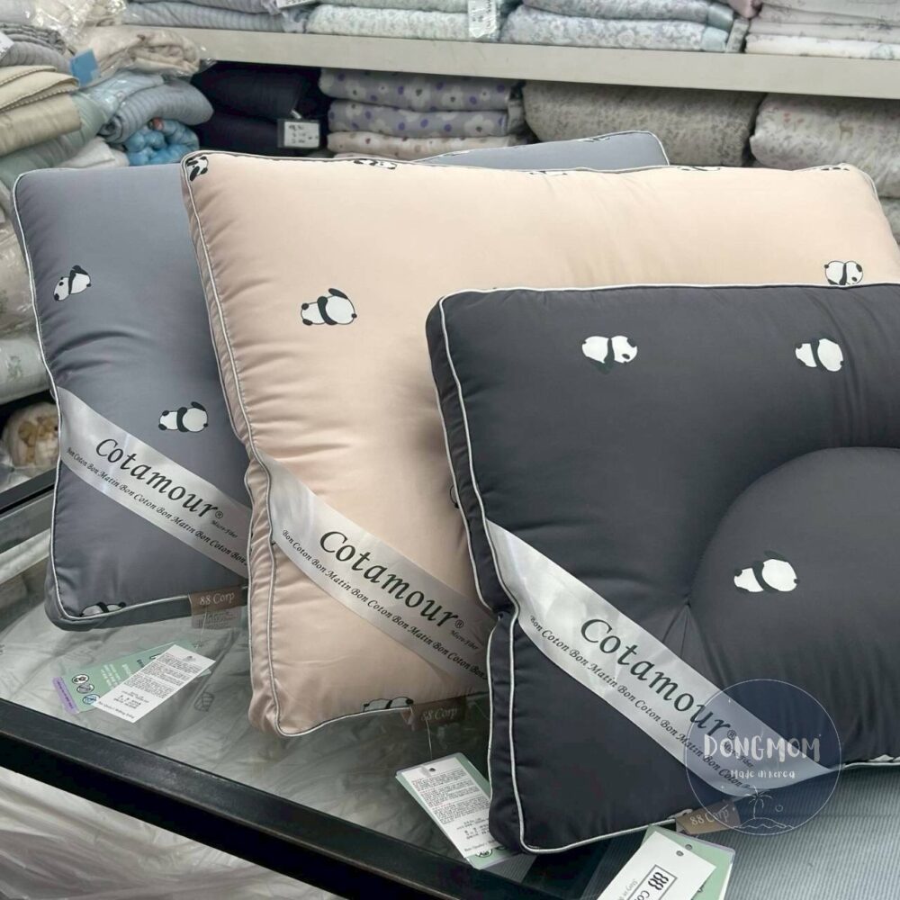 LINE_ALBUM_20251024_260227_4 韓國寢具 熊貓秒睡頸椎立體枕頭大人/兒童