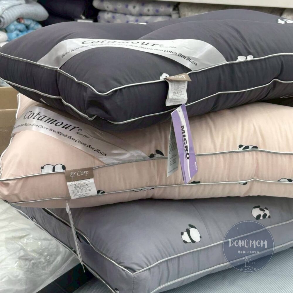 LINE_ALBUM_20251024_260227_6 韓國寢具 熊貓秒睡頸椎立體枕頭大人/兒童