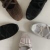 鬚邊緞帶休閒鞋