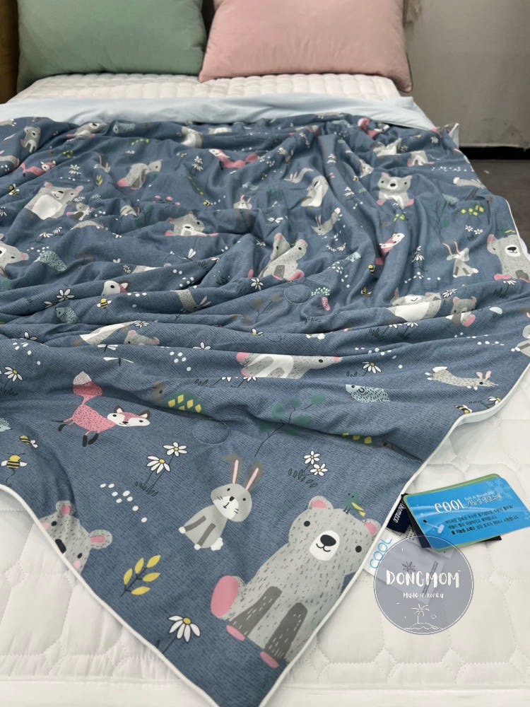 韓國棉被 動物森林好朋友夏季涼被