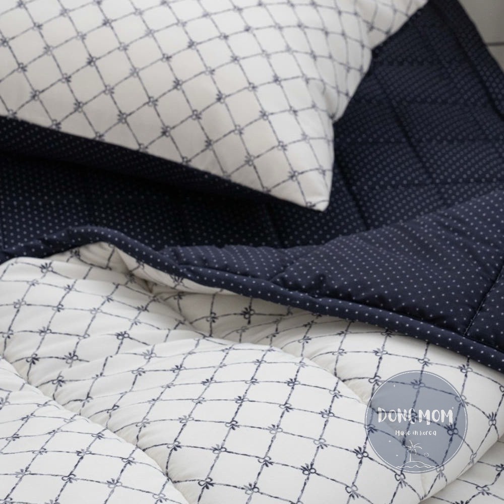 LINE_ALBUM_2026331_260331_56 韓國棉被 蝴蝶結格紋四季被/薄款