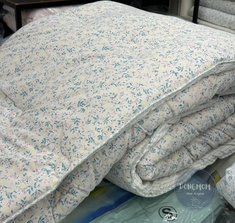 韓國棉被 莫蘭迪色花花四季被