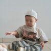 韓國童裝 可愛蒙奇奇親子短T