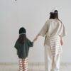 韓國童裝 可愛蒙奇奇親子短T