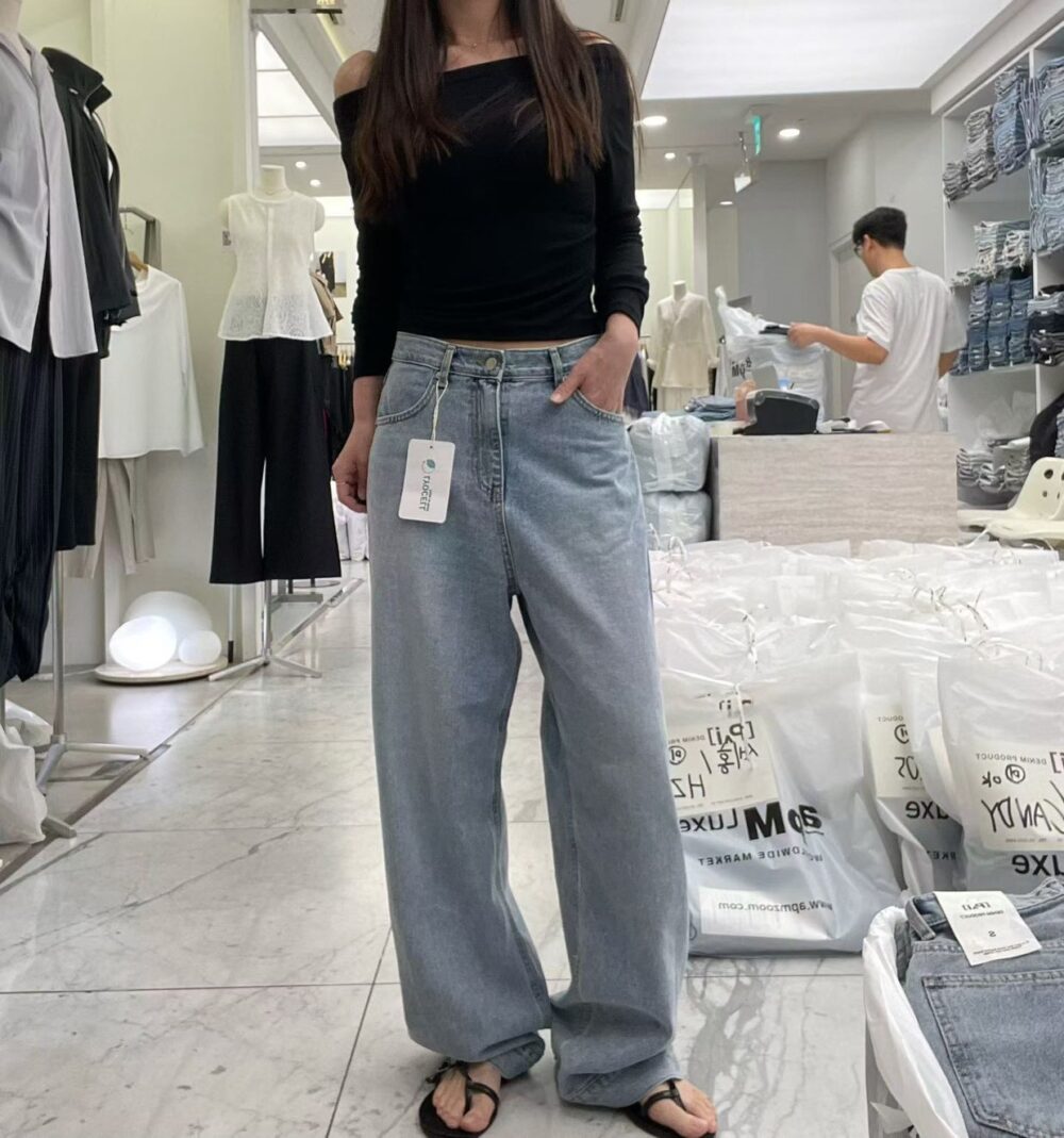 LINE_ALBUM_202646_260406_4 韓國女裝 Pai 牛仔褲 #1243