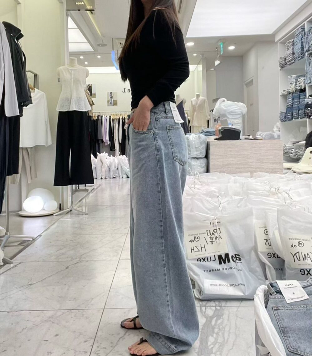 LINE_ALBUM_202646_260406_5 韓國女裝 Pai 牛仔褲 #1243