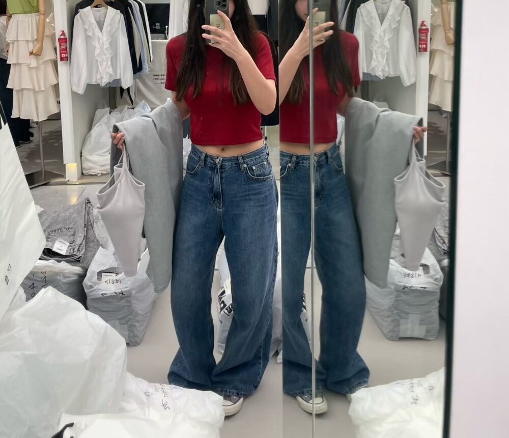 LINE_ALBUM_202646_260409_6 韓國女裝 Pai 牛仔褲 #1225