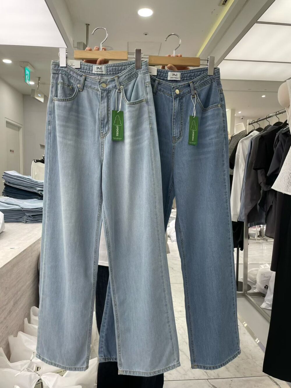 LINE_ALBUM_202646_260414_1 韓國女裝 Pai 萊賽爾天絲牛仔褲 #1245