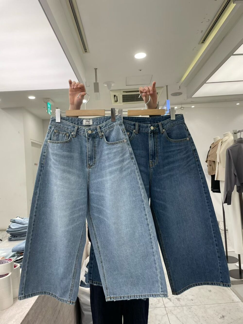S__113197058 韓國女裝 8分牛仔褲 #1250