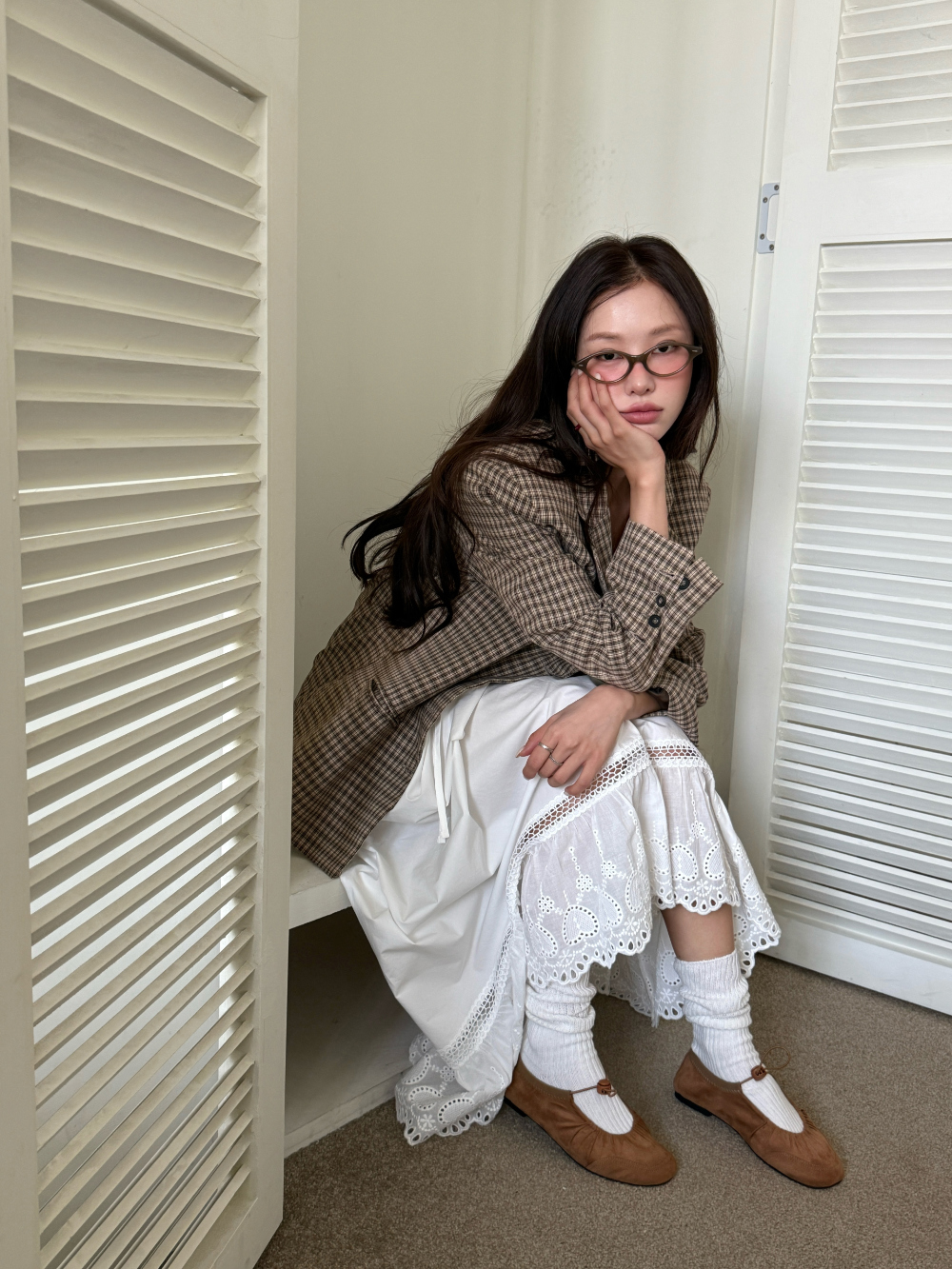 00b7d12fb1d9b9d03abdf64311b48fc7 韓國女鞋 鬆緊瑪莉珍鞋
