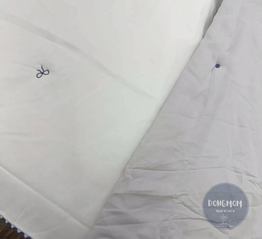 韓國棉被 蝴蝶結刺繡夏季涼被