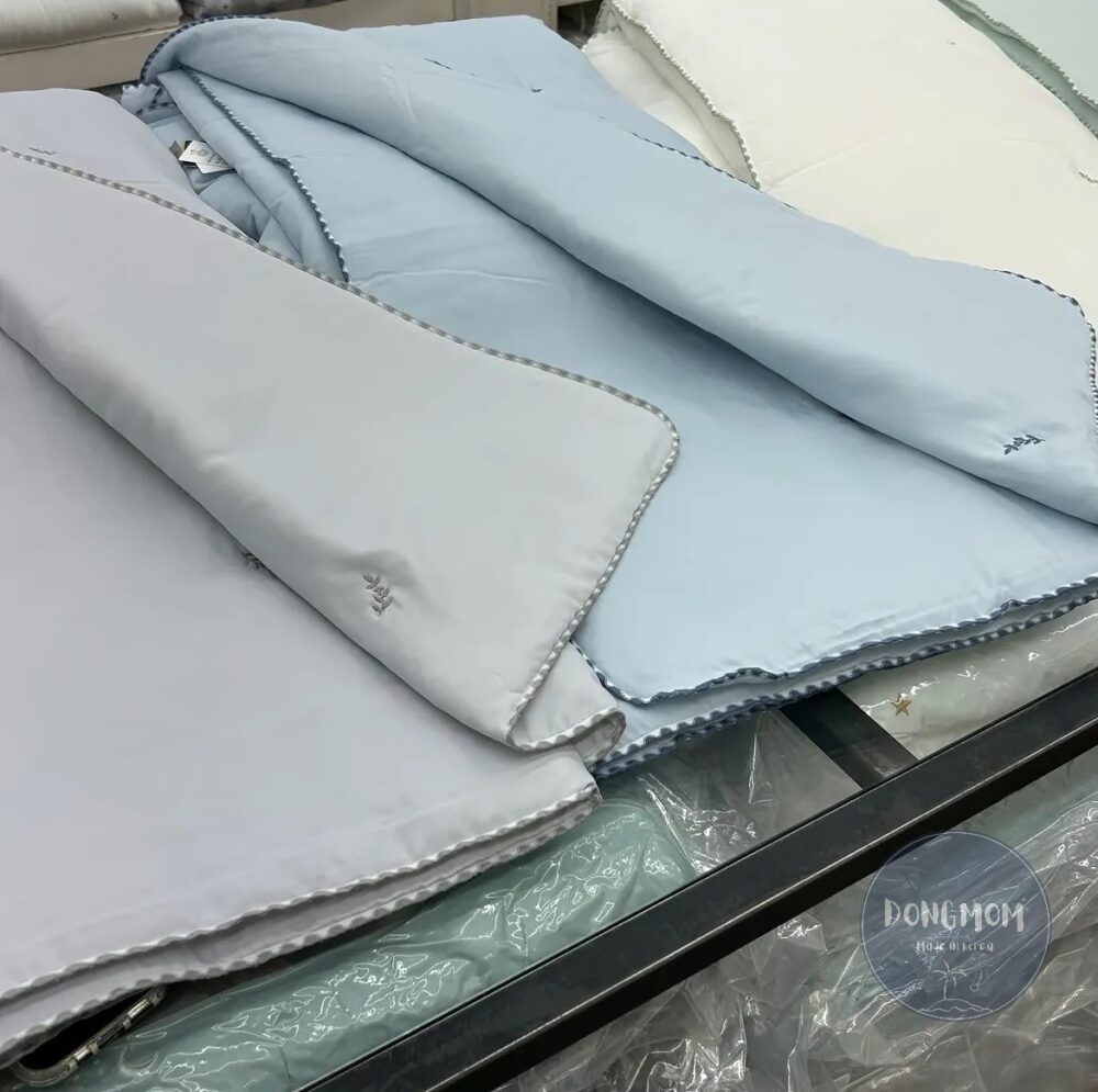 韓國棉被 葉子刺繡夏季涼感被