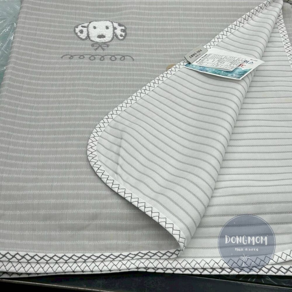 韓國棉被 可愛小狗刺繡夏季涼被