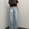 韓國女裝 9分天絲牛仔褲 #1256